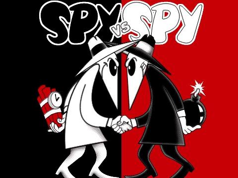 Pop up of SpyVsSpy image indicating end of quiz